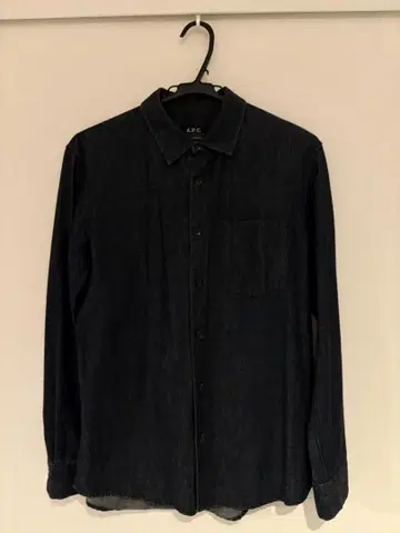 A.P.C. 다크 블루 데님 셔츠 XS