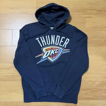 [ THUNDER ] 풀오버 후드티 M OKC NBA 겨울 상품 네이비