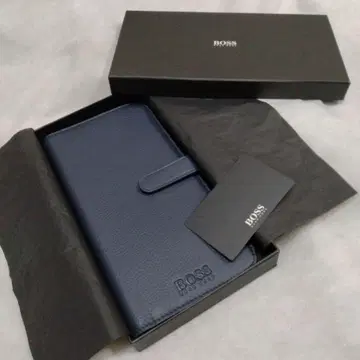 HUGO BOSS 멀티 케이스 장지갑 네이비 박스 포함 미사용품