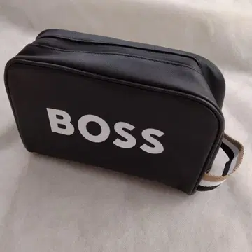 HUGO BOSS 세컨드 백 클러치백 파우치 블랙 미사용품