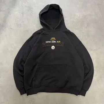 페이드 후드티 NFL Steelers 자수 팀 로고 후디