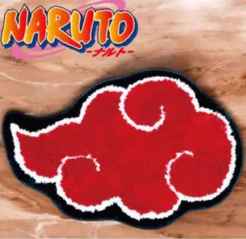 NARUTO 나루토 돌풍전 아카츠키 러그 매트 1