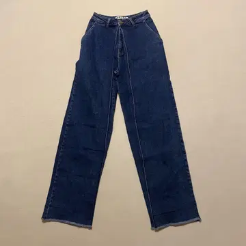 AALTO 아르토 36 프론트 플리츠 와이드 데님 팬츠