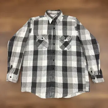좋은 배색 70s FROSTPROOF 빈티지 헤비 플란넬 셔츠 XL
