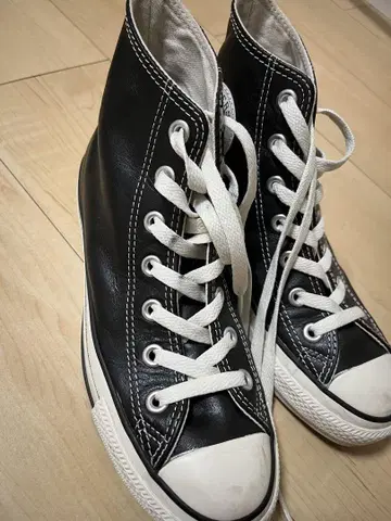 가격 인하! 컨버스 converse 하이컷 스니커즈 가죽 스니커즈