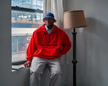 PWA / PACK AND DROP ANORAK ( XL/RED )