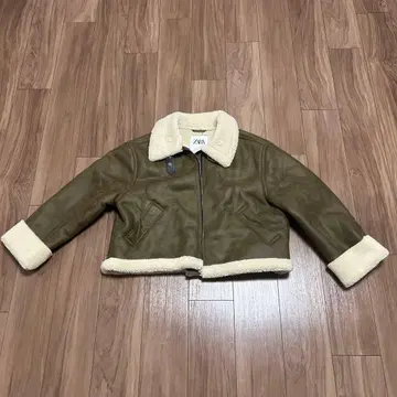 ZARA 자라 자켓 아우터 무스탕 자켓