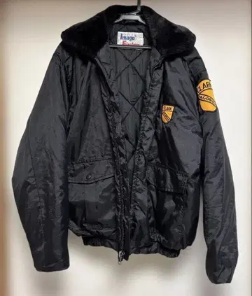 CLARK SECURITY 봄버 자켓 블랙