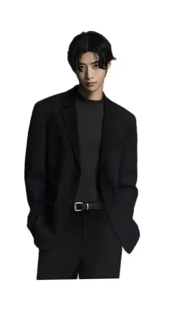 새상품 RELAXED BASIC BLAZER [BLACK]