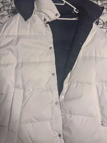 타미힐피거 리버서블 다운 자켓