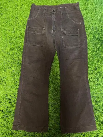Ranchcraft 워크 팬츠 브라운 플레어 70s