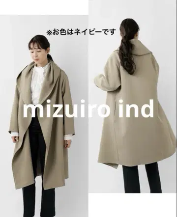 mizuiroind 미즈이로 인드 가디건 코트 23 모델 네이비