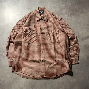 빈티지 컨버스 멀티 포켓 체크 CPO 셔츠