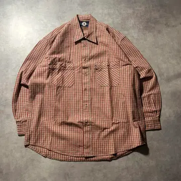 빈티지 컨버스 멀티 포켓 체크 CPO 셔츠