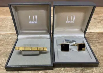 dunhill 넥타이핀과 커프스 세트