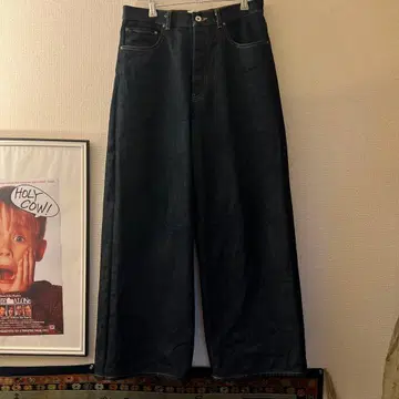 bisown wide denim indigo