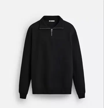 Zara 집업 베이직 스웨트 셔츠