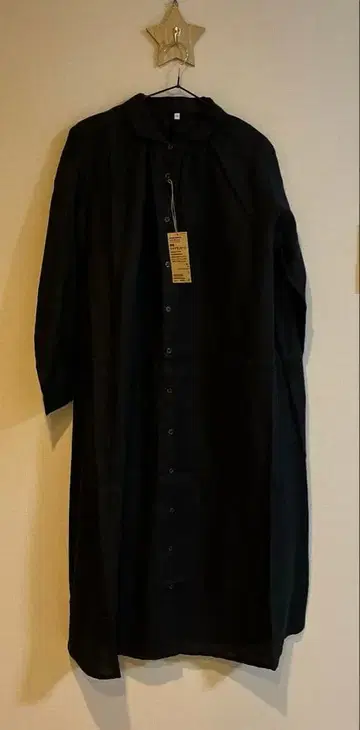 택 포함 새상품! 긴팔 셔츠 원피스
