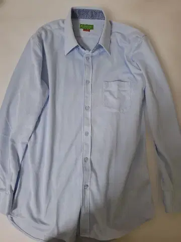 BS-shirt 스카이블루 긴팔 와이셔츠