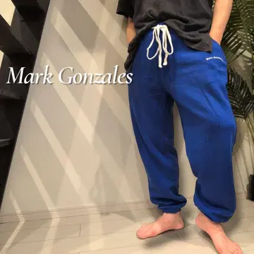 [새상품급] Mark Gonzales 스웨트 팬츠 L