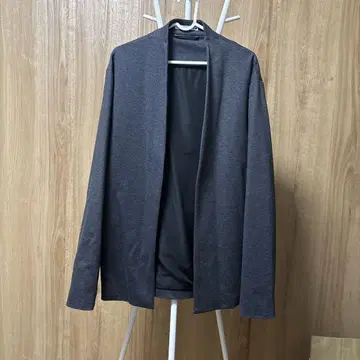ZARA 노카라 자켓 M 그레이