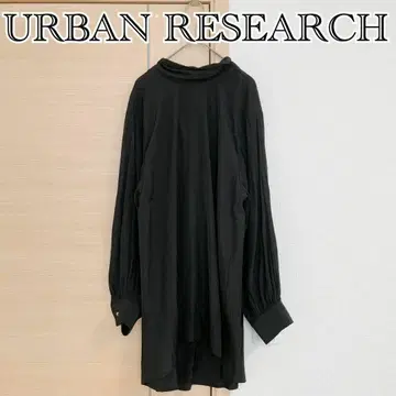 URBAN RESEARCH 어반 리서치 긴팔 블라우스 블랙