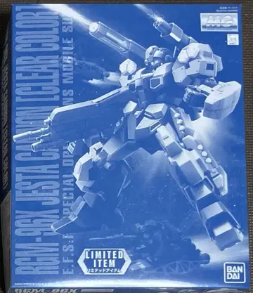 건담베이스 한정판 MG 제스타 캐논 클리어 컬러