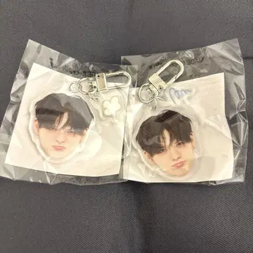 TREASURE 팝업 캡슐 토이 얼굴 아크릴 키링 요시 세트
