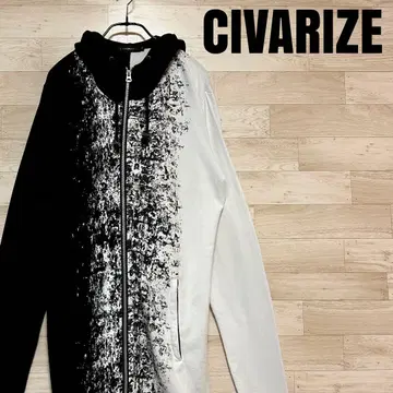 CIVARIZE 바이컬러 Zip 후드티 46