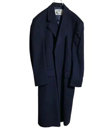 [ 90s ] AQUASCUTUM 캐시미어 100% 스텐카라 코트 블랙