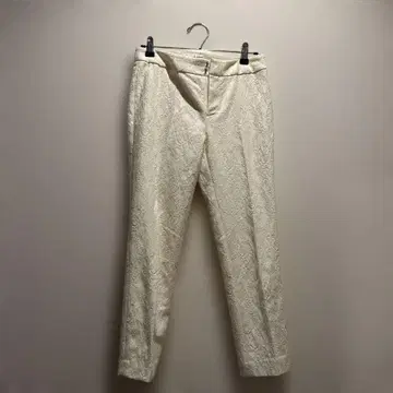 m's select 크림색 레이스 슬랙스 34