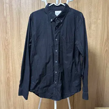 AMERICAN EAGLE 다크 그레이 버튼 다운 셔츠