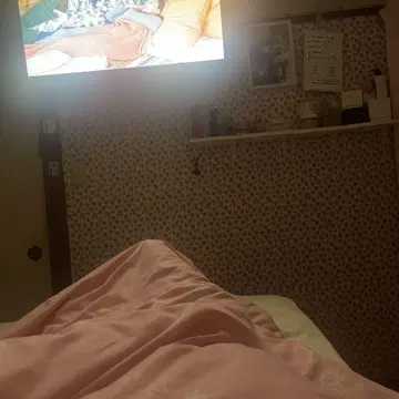 심플한 핑크 목걸이