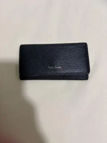 폴 스미스 블랙 가죽 키케이스