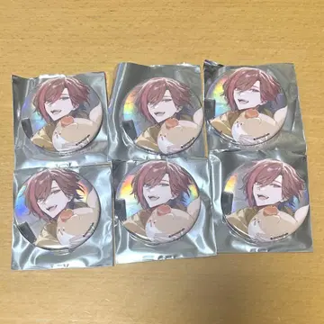 CR 키나코 캔뱃지 레어 생일 6점