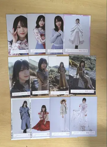 사쿠라자카46 모리타 히카루 브로마이드 묶음 판매