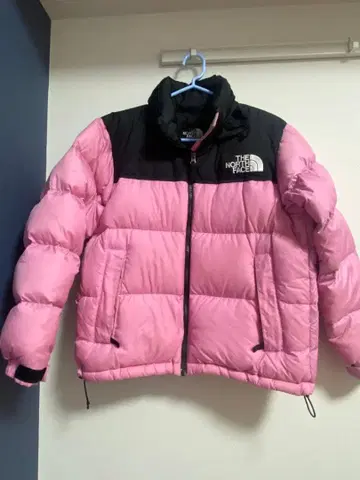 THE NORTH FACE 다운 자켓 핑크/블랙