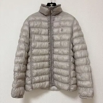 [ USA POLO SPORT ] 그레이 다운 자켓 프릴