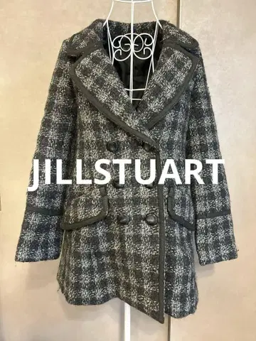 JILLSTUART 체크 코트 S/494