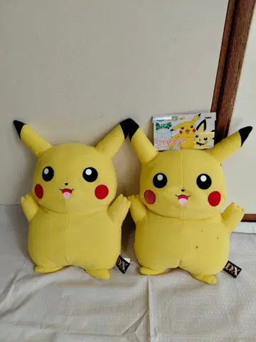 포켓몬스터 피카츄 진동 쿠션 2개