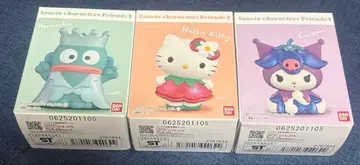 산리오 캐릭터 프렌즈 3 쿠로미 한교동 헬로키티 피규어