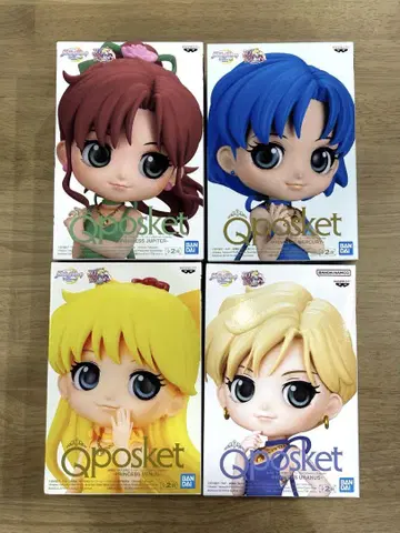 Qposket/세일러문/피규어/4체 세트