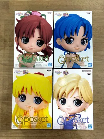 Qposket/세일러문/피규어/4체 세트