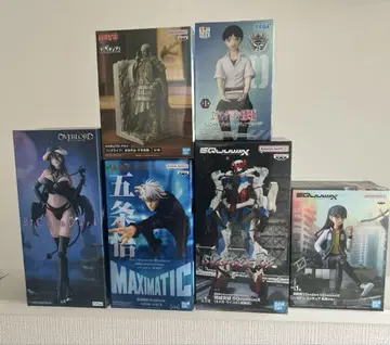 인기 점프 애니메이션 캐릭터 피규어 7체 세트