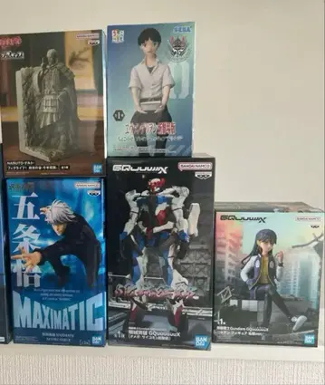 인기 점프 애니메이션 캐릭터 피규어 7체 세트