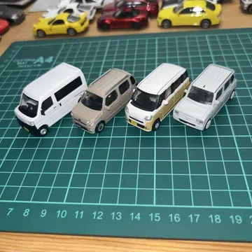 1/64 경자동차 4대 세트 미니카