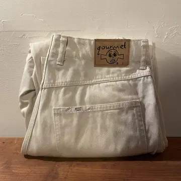 gourmet 워크 팬츠 화이트