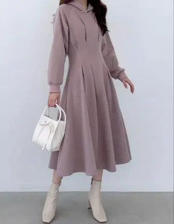 후드 원피스 (속기모) maison de lyla