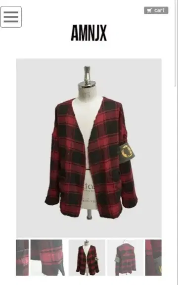 amnjx SMELLS LIKE CARDIGAN 히라모토 렌