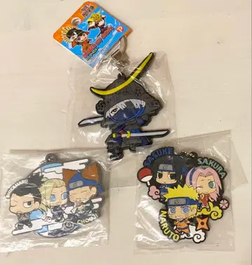 NARUTO BORUTO 러버 스트랩 버디콜렉션 세트